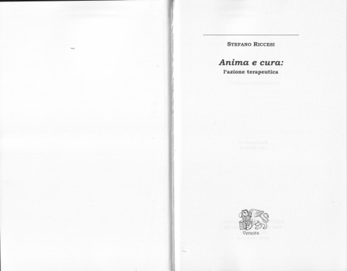 Anima e cura: l'azione terapeutica