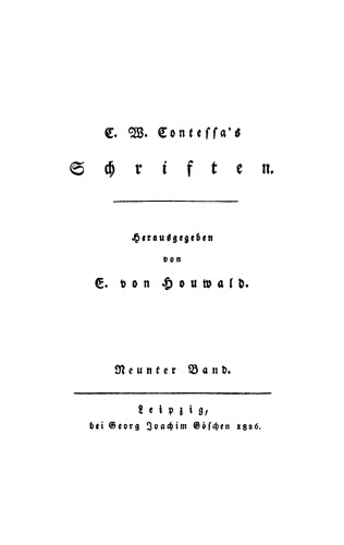 Schriften: Band 9
