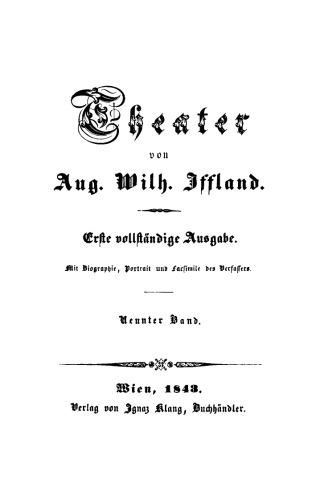 Theater: Band 9