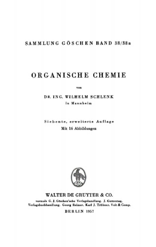 Organische Chemie