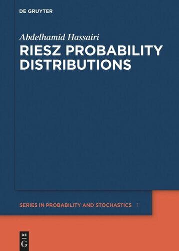 Riesz Probability Distributions