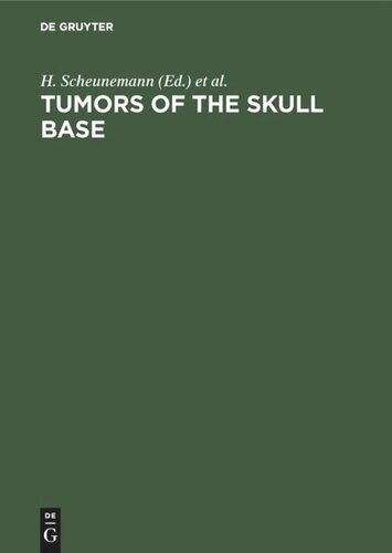 Tumors of the skull base: Extra- and intracranial surgery of skull base tumors