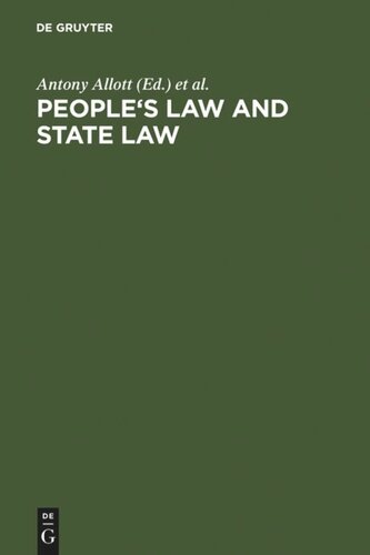 People's Law and state law: the Bellagio papers