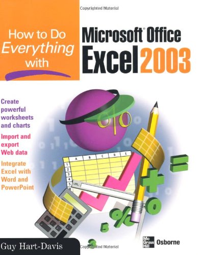 How to Do Everything with Microsoft Office Excel 2003