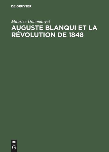Auguste Blanqui et la révolution de 1848