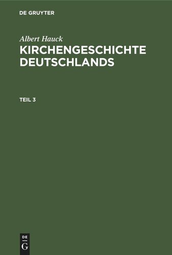 Kirchengeschichte Deutschlands: Teil 3