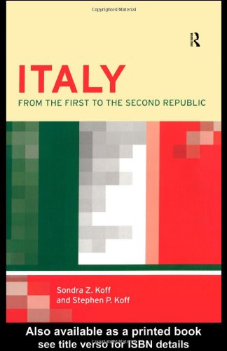 Italy: From the 1st to the 2nd Republic