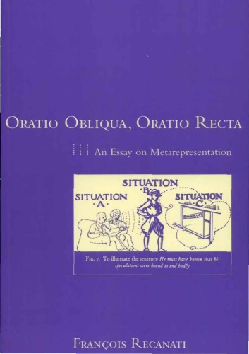 Oratio Obliqua, Oratio Recta: An Essay on Metarepresentation