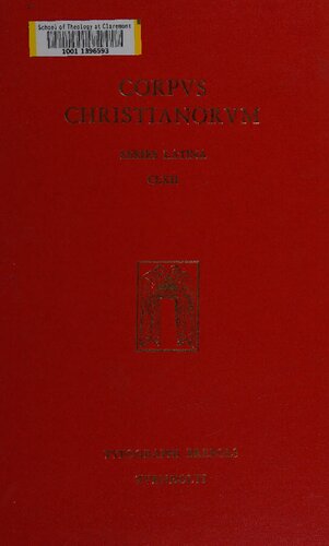 Corpus benedictionum pontificalium: 1 - 947