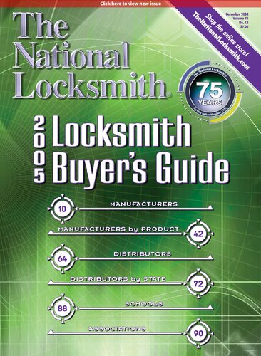 The National Locksmith: Volume 75, Number 12