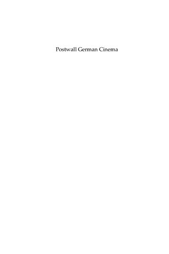 Postwall German Cinema: History, Film History and Cinephilia