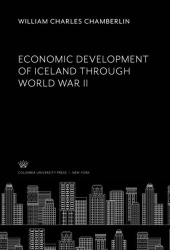 Economic Development of Iceland Through World War II