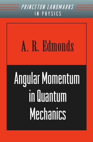 Angular Momentum in Quantum Mechanics