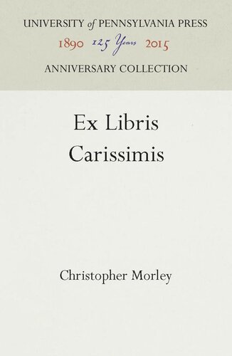 Ex Libris Carissimis