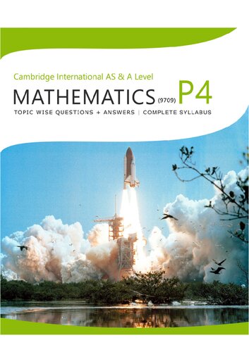 A Level Mechanics CIE Cambridge Topic Past Paper Questions 9709