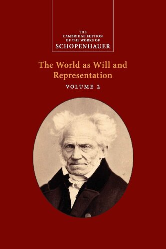 The World as Will and Representation: Volume 2
