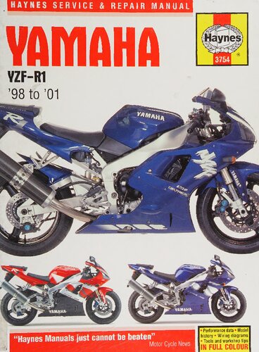Haynes Yamaha YZF-R1 '98 to '01 Service and Repair Manual