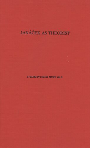 Janáček as theorist