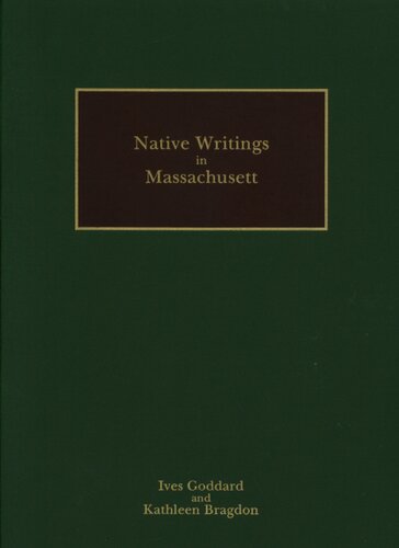 Native writings in Massachusett, Vol. 2