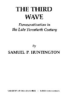 The Third Wave