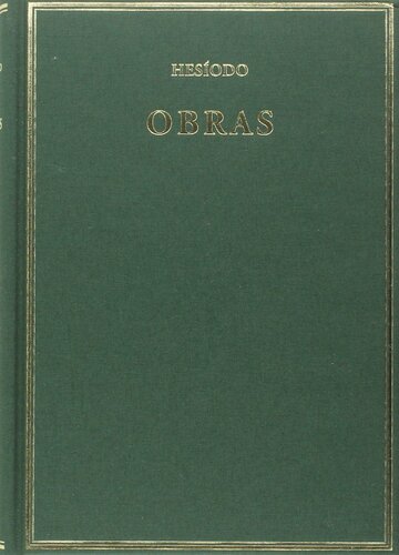 Obras: Teogonía; Trabajos y días; Escudo