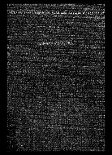 Linear Algebra