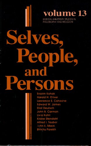 Selves, People, And Persons: What Does It Mean to be a Self?