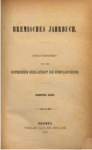Bremisches Jahrbuch