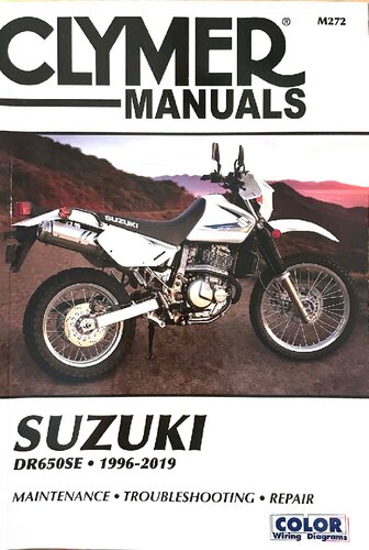 Suzuki DR650SE Clymer Manual 1996-2019