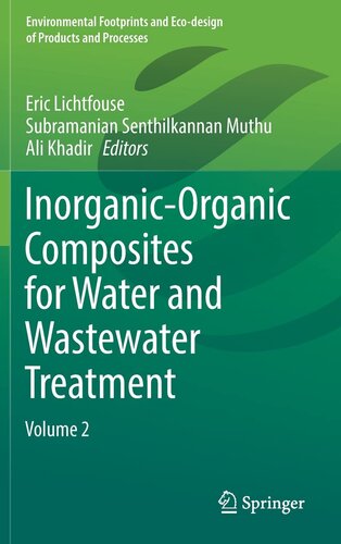 Inorganic-Organic Composites for Water and Wastewater Treatment: Volume 2 (Environmental Footprints and Eco-design of Products and Processes)