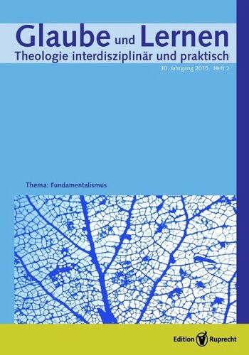 Glaube und Lernen 2/2015 - Einzelkapitel - »Verstehst du auch, was du da liest?« Korandeutungen im Kontext salafistischer Strömungen im Islam