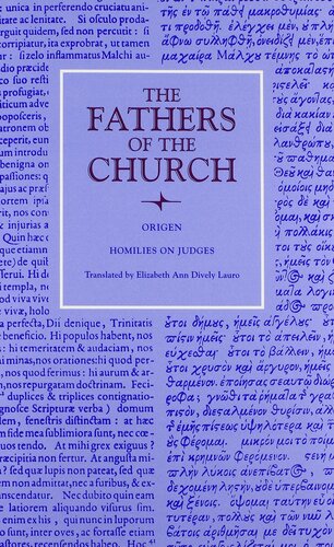 Homilies on Judges (Fathers of the Church Patristic Series)