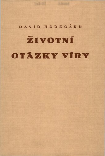 Životní otázky víry