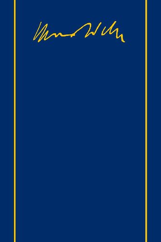 Max Weber-Gesamtausgabe: Band II/3: Briefe 1895-1902 (German Edition)