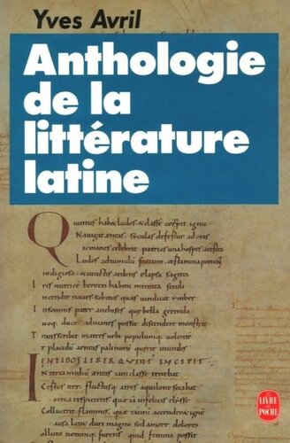 Anthologie de la littérature latine bilingue