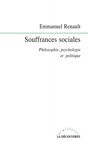 Souffrances sociales