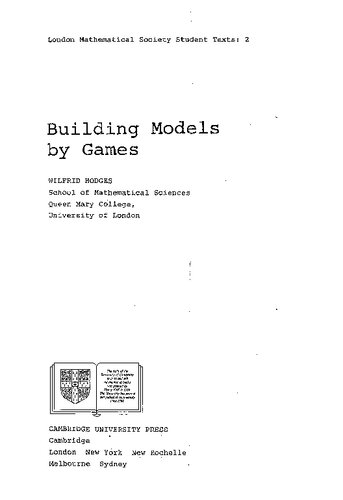 Building Models by Games