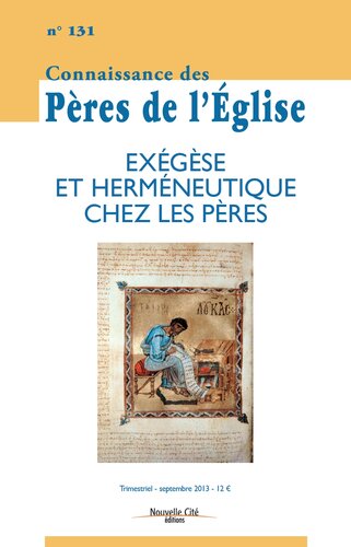 Exgse et hermneutique chez les Pres
