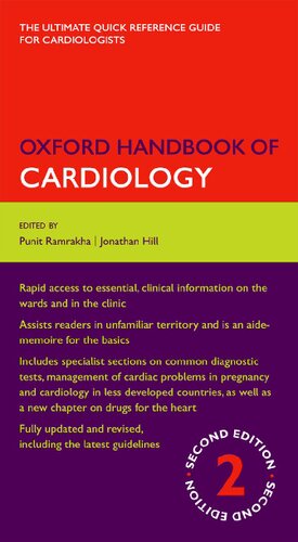Oxford Handbook of Cardiology 2/e (Flexicover) (Oxford Medical Handbooks)