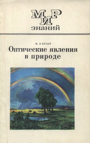 Оптические явления в природе
