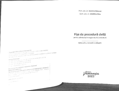 Fișe de procedură civilă