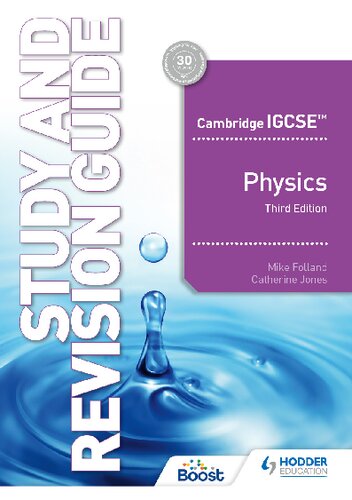 Cambridge IGCSE™ Physics Study and Revision Guide Third Edition: Hodder Education Group