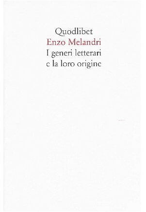 I generi letterari e la loro origine
