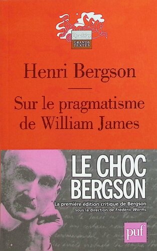 Sur le pragmatisme de William James