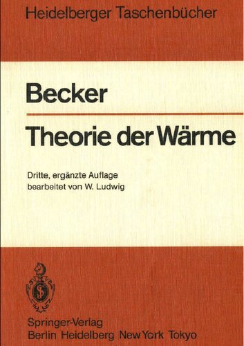 Theorie der Wärme