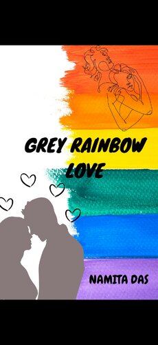 Grey Rainbow Love
