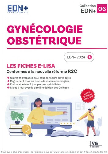 EDN+ FICHES E-LISA R2C GYNECOLOGIE 06: Les fiches E-Lisa