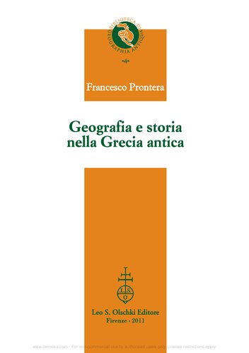 Geografia e storia nella Grecia antica