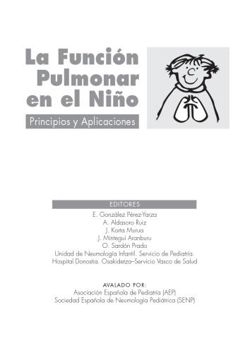 La funcion pulmonar en el nino : principios y aplicaciones