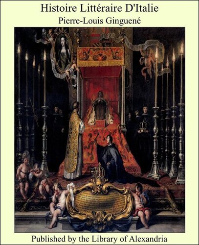 Histoire littéraire d'Italie, tome 5